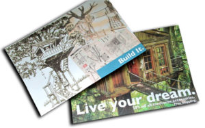 Hideaway Treehouse Supply postcards